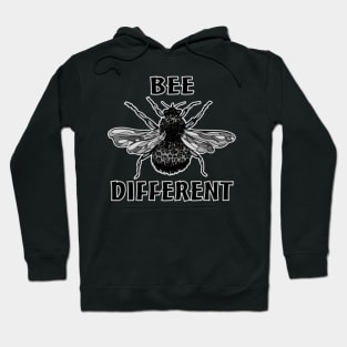 Bee Different Leopard Bee Honey Bee Bumble Bee Beekeeper Hoodie